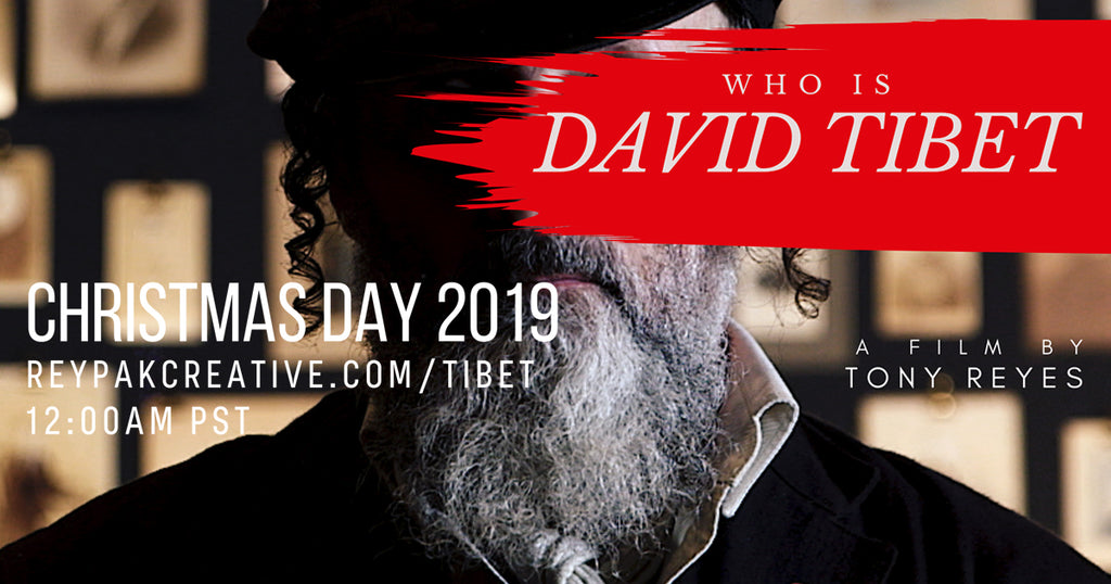 DAVID'S FIRST 2 SOLO ALBUMS TO BE RELEASED; "WHO IS DAVID TIBET?" FILM AVAILABLE FOR FREE STREAMING ON CHRISTMASS DAY